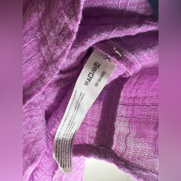 Free People Women’s Oversized Long Sleeve Top Shirt - Picture 6 of 10